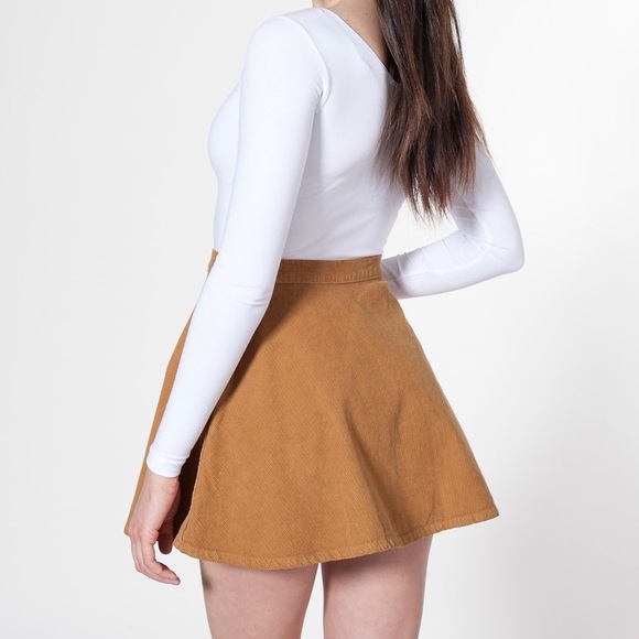 American Apparel Corduroy Circle Skirt - Picture 3 of 7